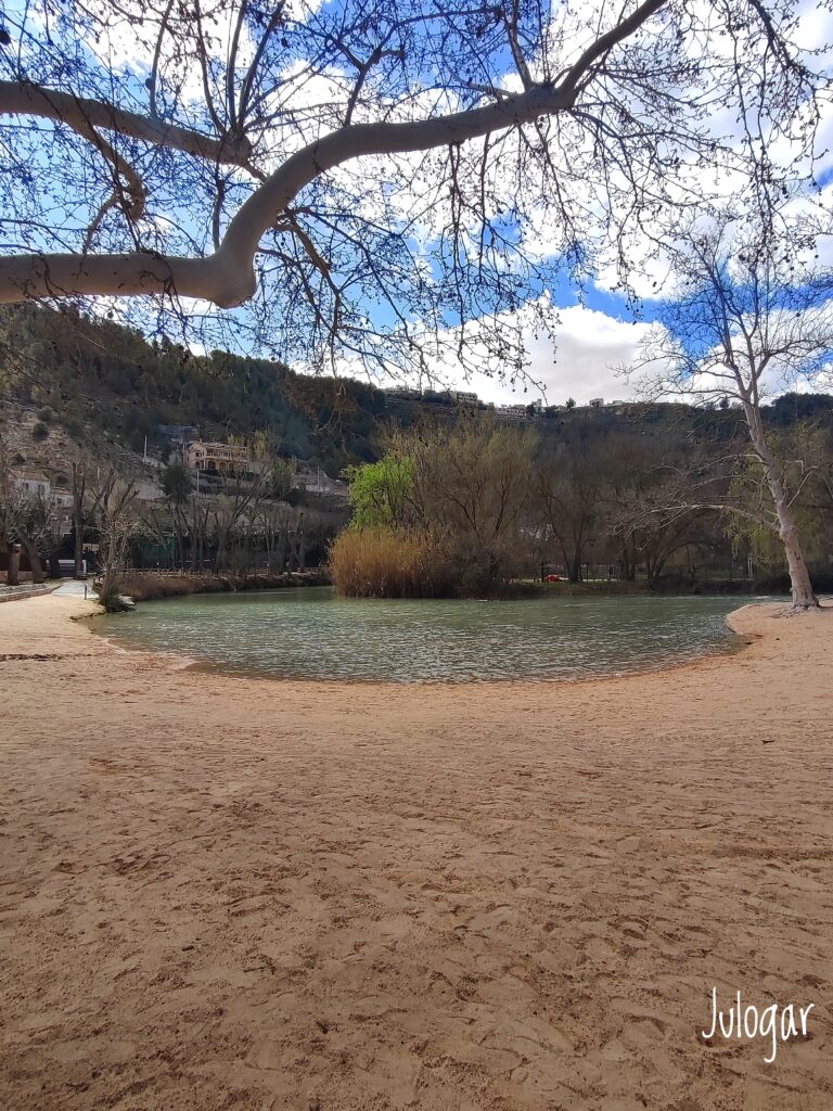 Playeta de baño de Alcalá del Júcar en Albacete